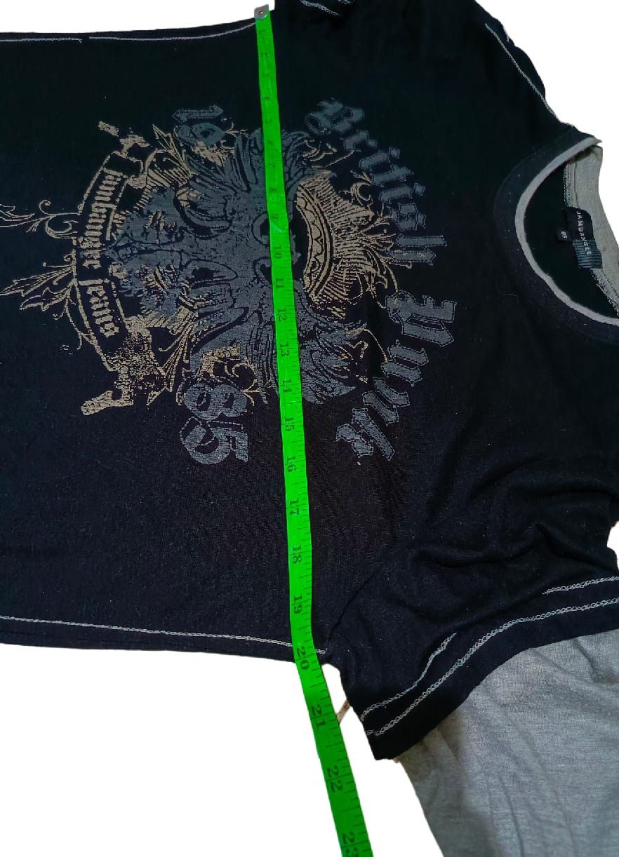 14th Addiction British Punk - Double layer Long Sleeve Poem Senditionaries Size US M / EU 48-50 / 2 - 3 Thumbnail