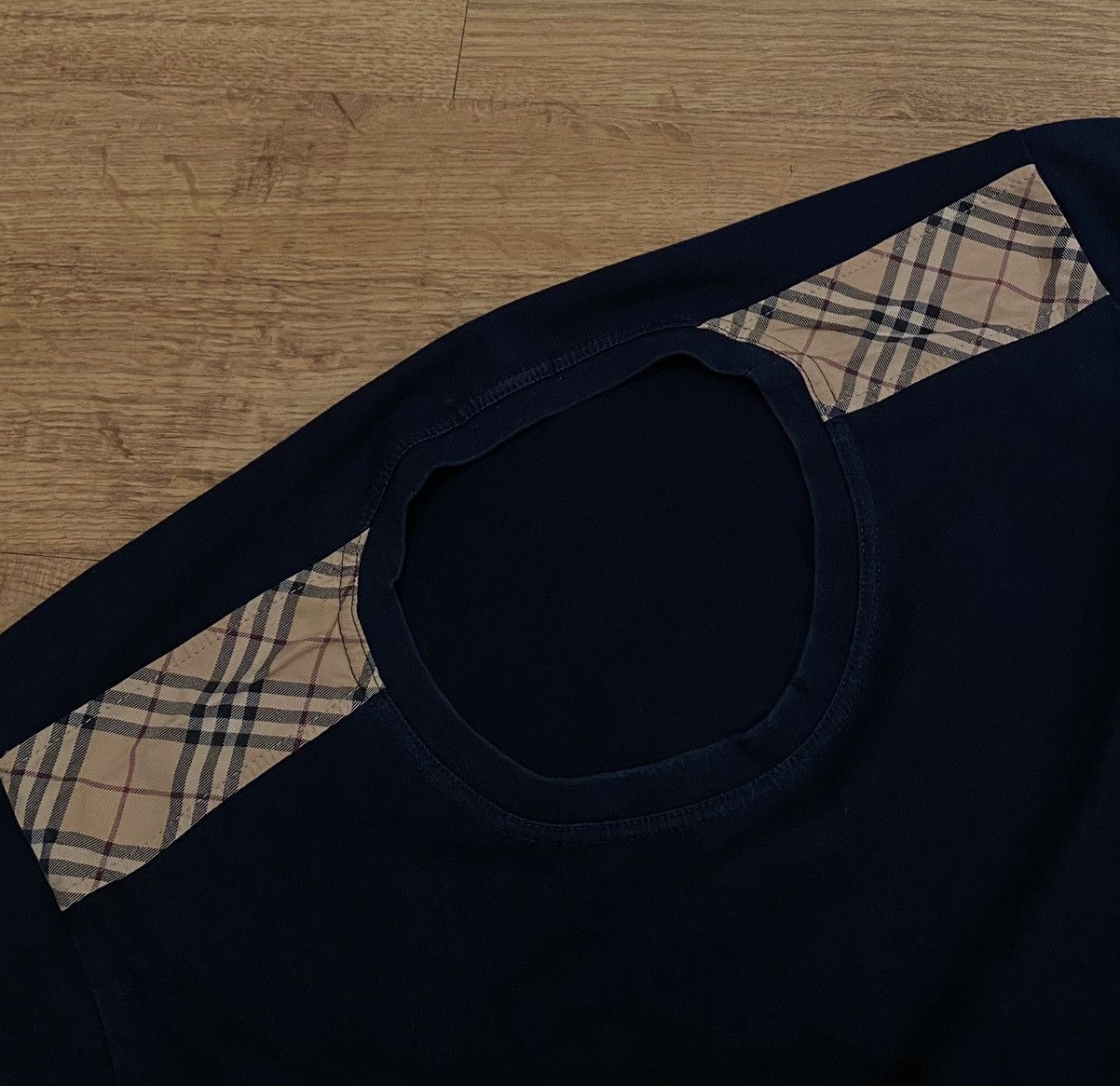 Burberry Burberry Nova Check Tee x Vintage x Luxury Size US L / EU 52-54 / 3 - 3 Thumbnail