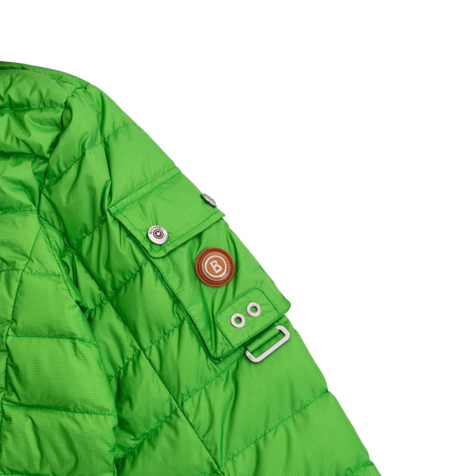 Bogner Bogner Mens Ski Jacket Green Down Fur Hood Sports Coat Sz M Size US M / EU 48-50 / 2 - 8 Thumbnail