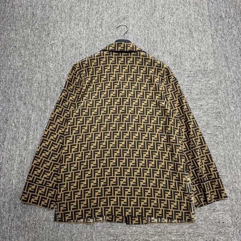 Fendi Fendi Silk Pajama Jacket Coat Size US M / EU 48-50 / 2 - 3 Thumbnail
