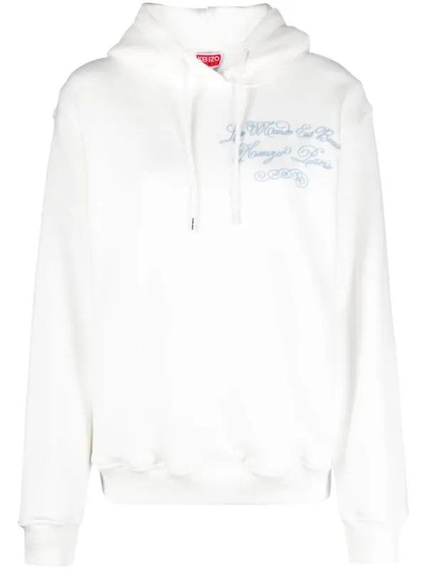 Kenzo o1y1025 Hoodie in White Size XS / US 0-2 / IT 36-38 - 1 Thumbnail