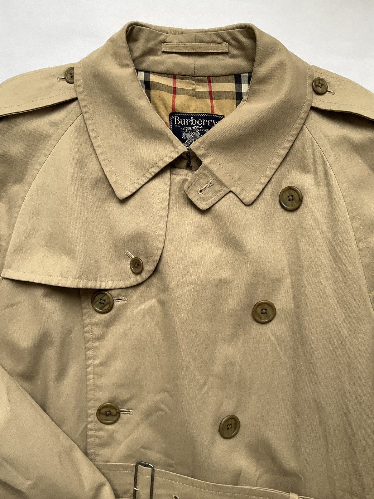 Burberry Trench-coat Burberry Vintage Size US L / EU 52-54 / 3 - 5 Thumbnail