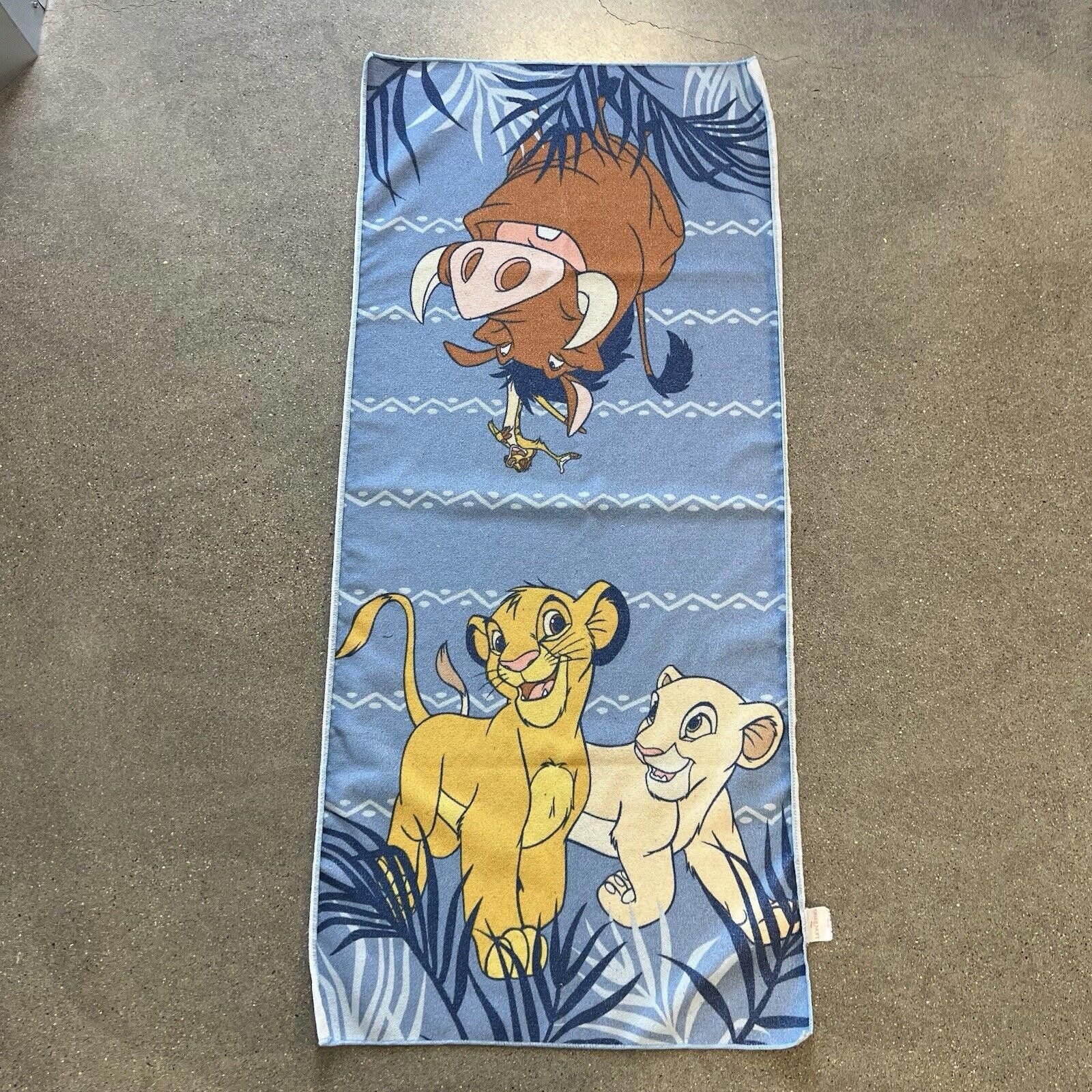 Disney Vtg Disney Lion King Bath Towel Simba Nala 22” x 50” Size ONE SIZE - 1 Thumbnail