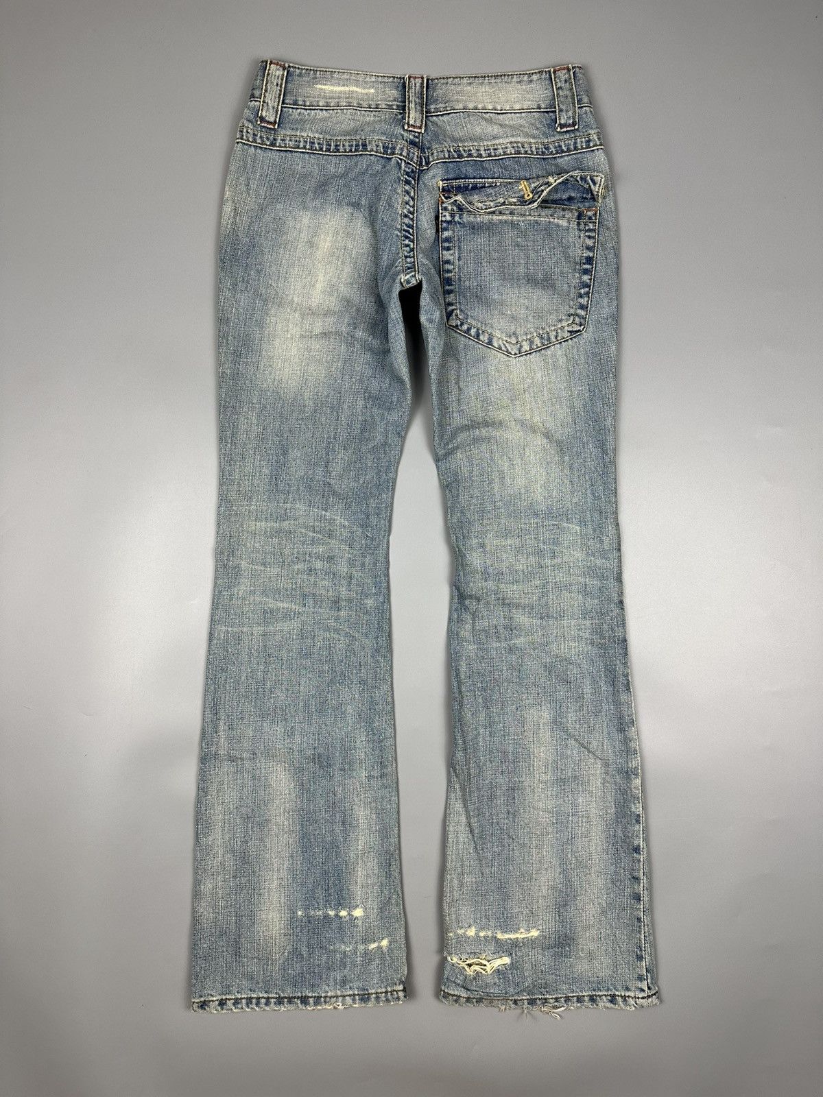 Vanquish Distressed Vanquish Flared Denim Size US 30 / EU 46 - 2 Thumbnail