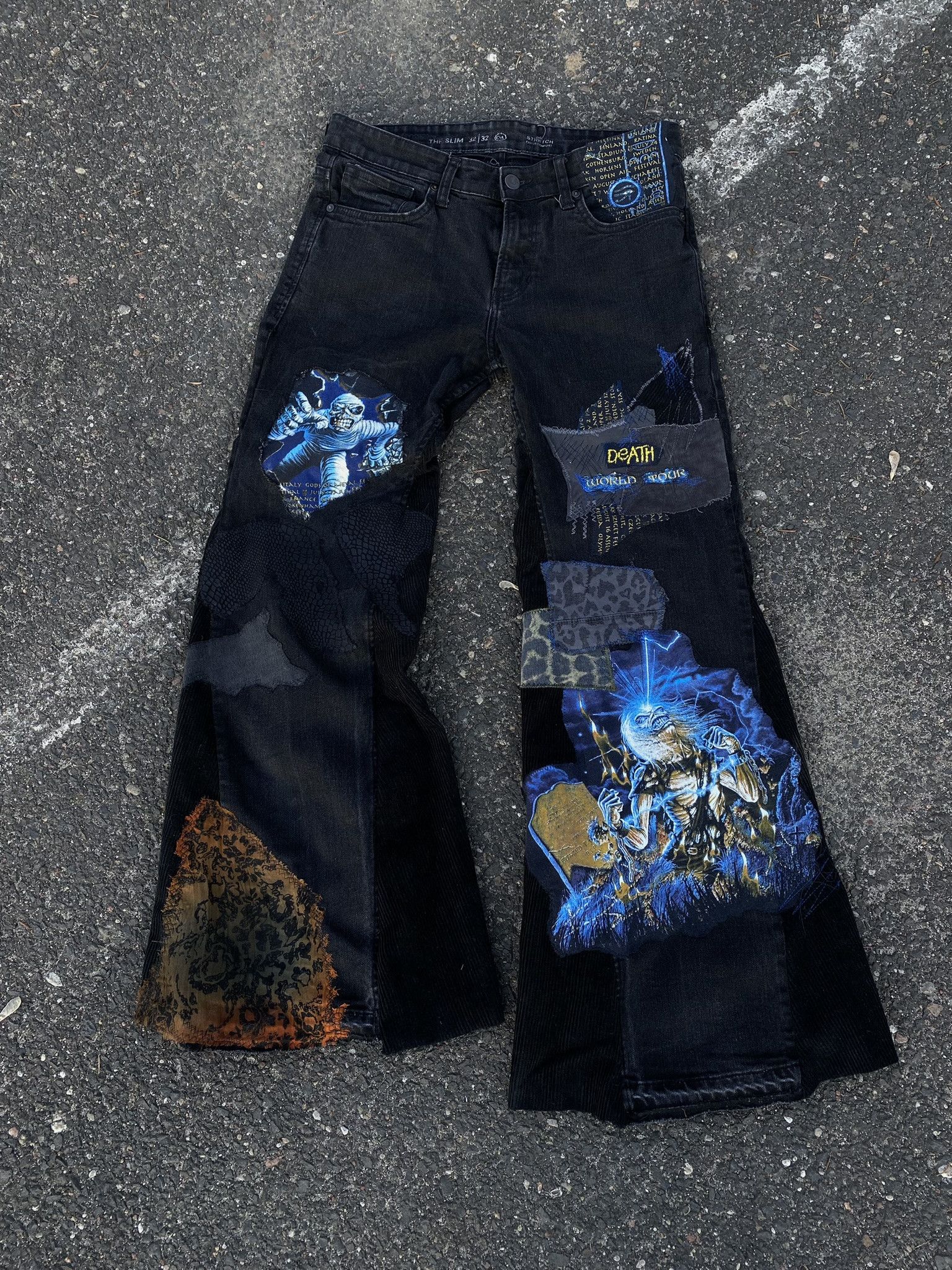 Kapital × Number (N)ine × Vintage Number Nine Inspired Band Flared ...