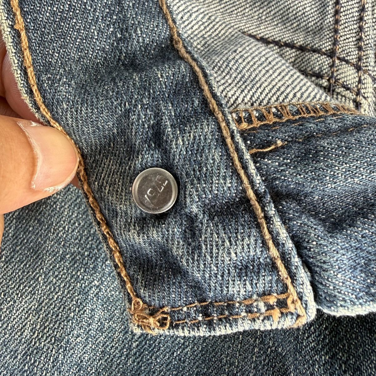 Levi's Vintage Clothing W34x28 Vintage Levi's 527 Low Bootcut Faded Denim Jean Size US 34 / EU 50 - 9 Thumbnail