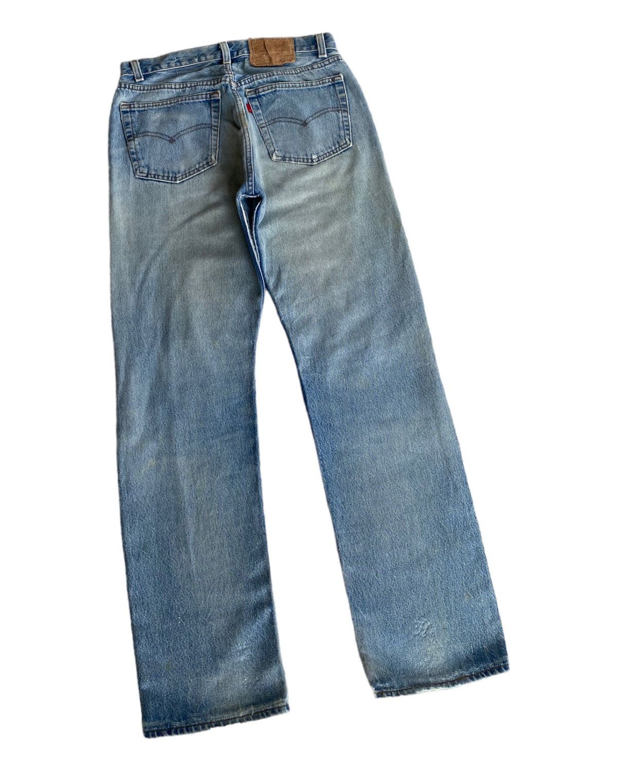 Levi's × Levi's Vintage Clothing LEVIS 501 RINDEM DISTRESSED DENIM JEANS VINTAGE Size US 30 / EU 46 - 5 Thumbnail