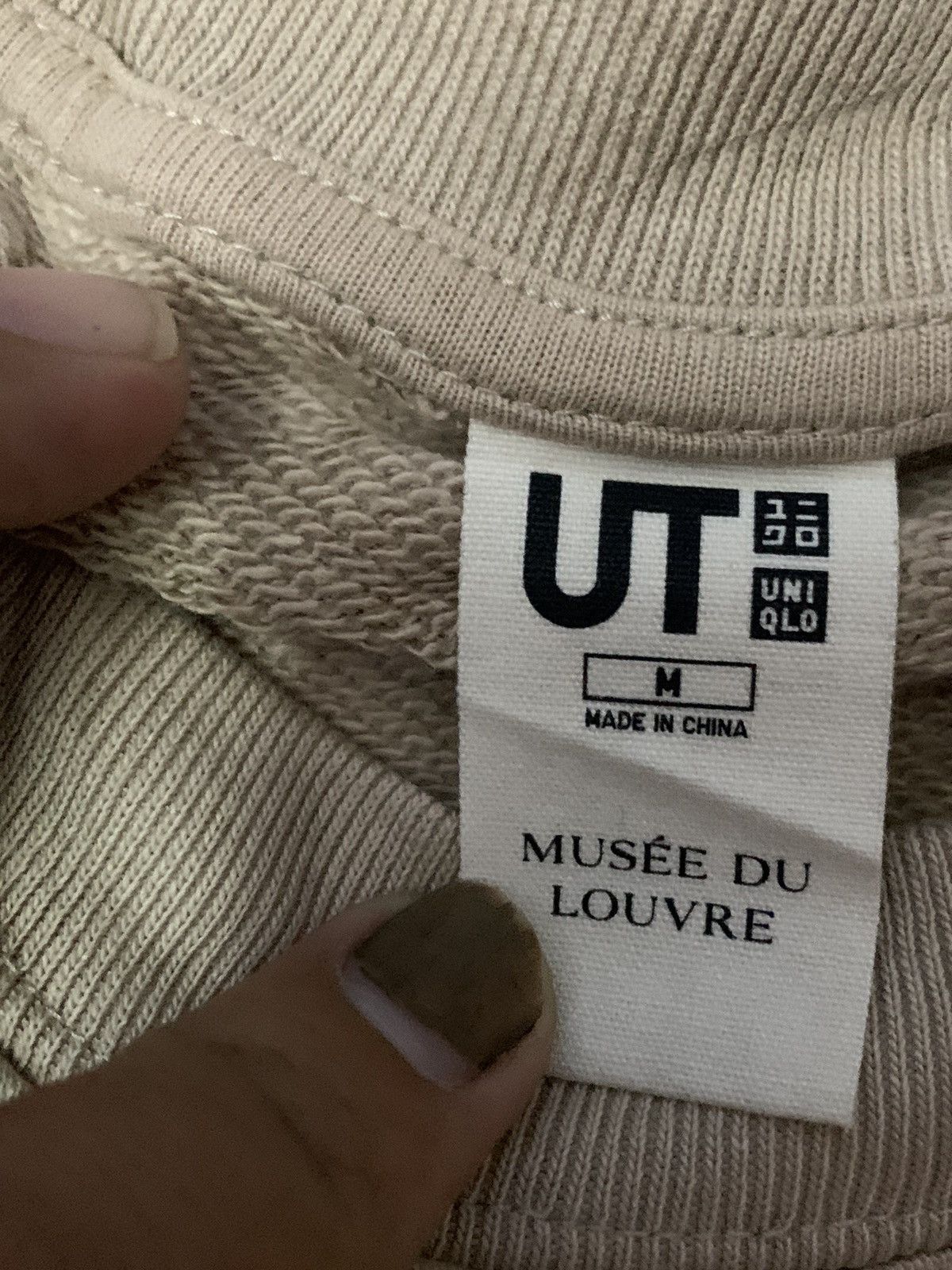 Japanese Brand × Uniqlo Monalisa Portrait Musee Du Louvre Sweatshirt Size US M / EU 48-50 / 2 - 5 Thumbnail