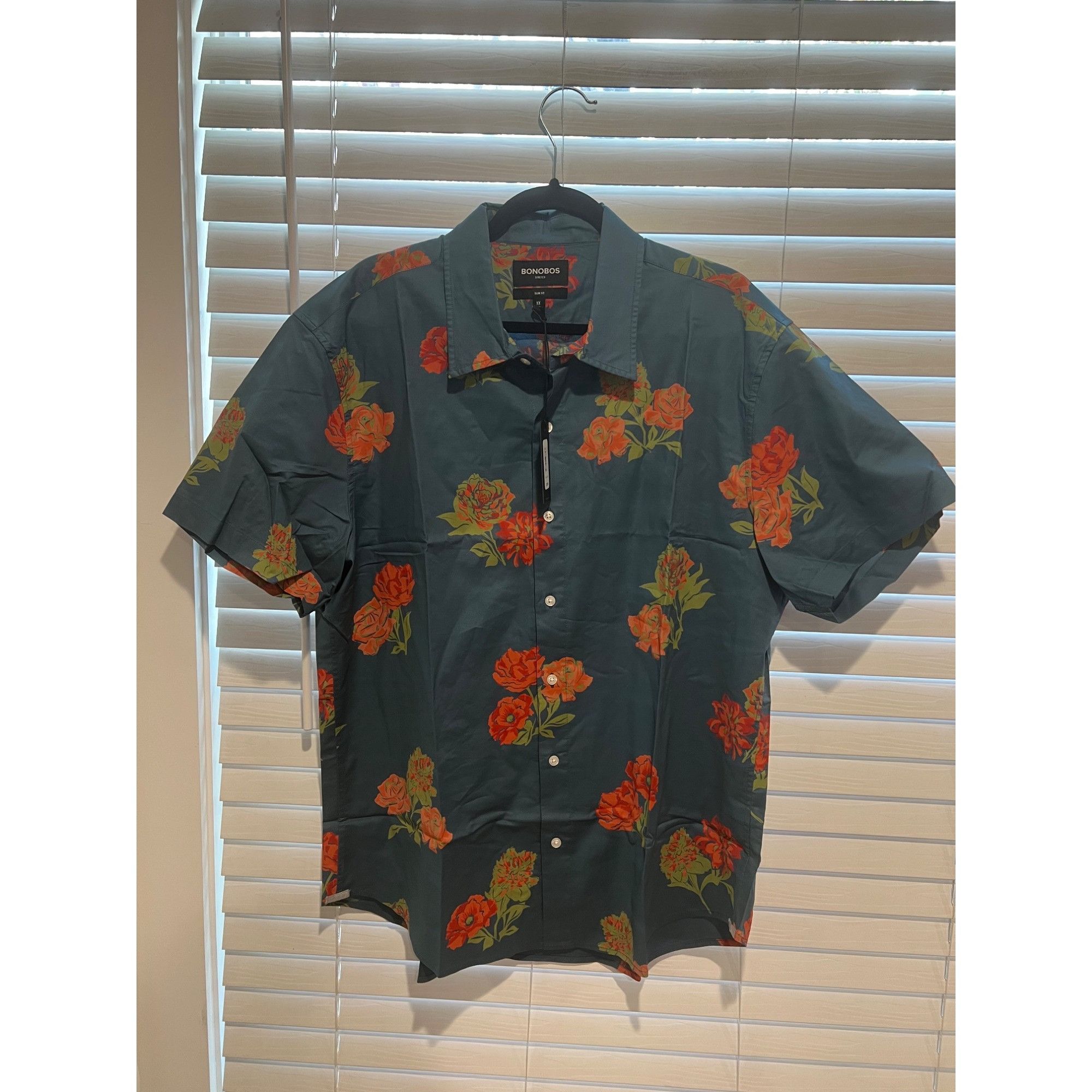 Bonobos Bonobos Riviera Short Sleeve Button Up Shirt NWT - Size XXL Size US XXL / EU 58 / 5 - 2 Thumbnail