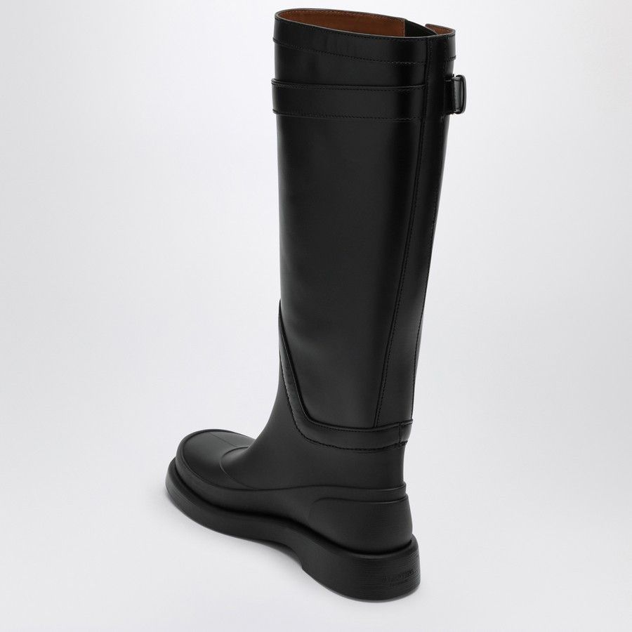 Valentino o1d2blof1024 V Logo Boots in Black Size US 10 / IT 40 - 4 Thumbnail