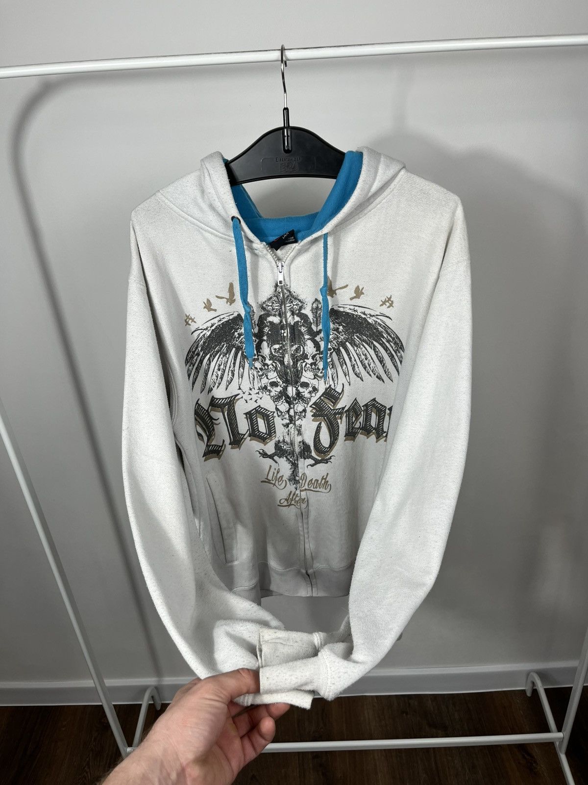 No Fear Vintage No Fear Hoodie Zip Up Graphic Skull Y2K Mens L Size US L / EU 52-54 / 3 - 4 Thumbnail