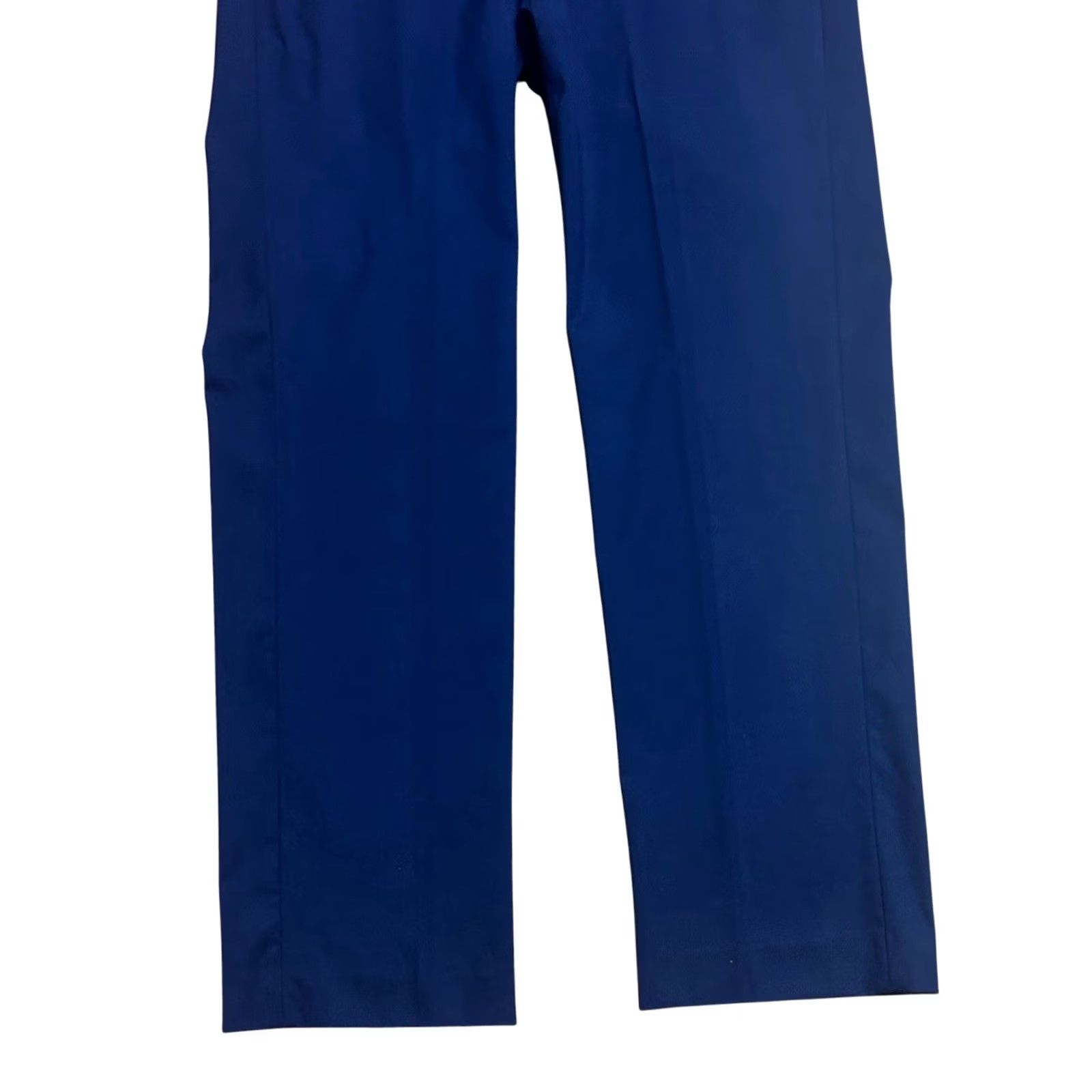Murano VINTAGE? No — Murano Dress Pants Slacks Men 29x32 Navy Blue 29 Regular Tapered Front Pockets Flat Front Zip Button Hook & Eye Comfort City Theme Size US 29 - 4 Thumbnail