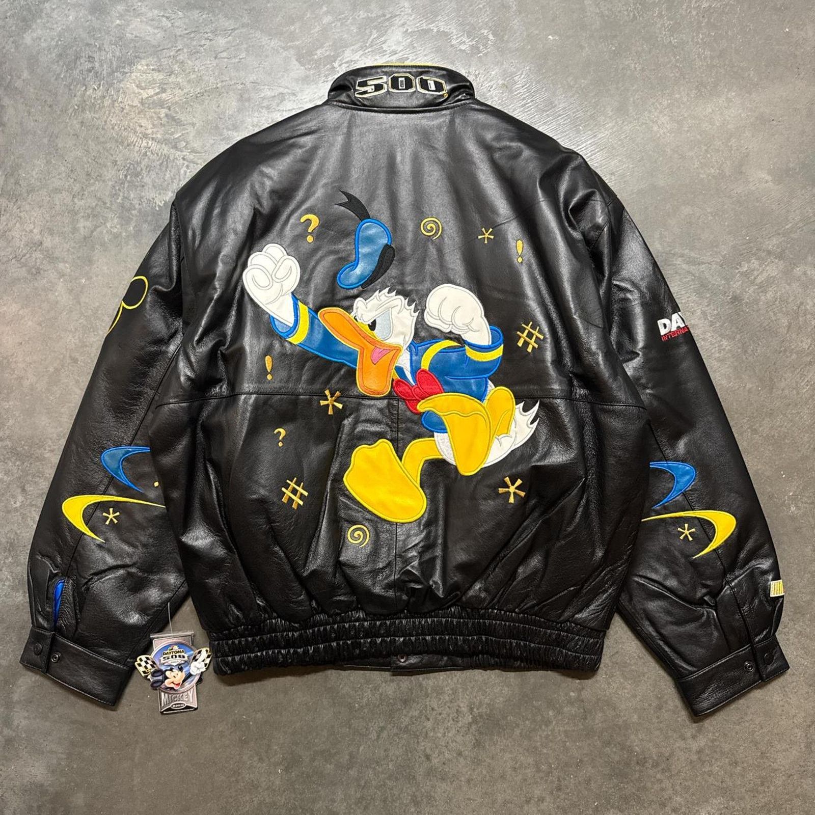 Disney × Vintage Vintage JH Design Donald Duck NASCAR Disney