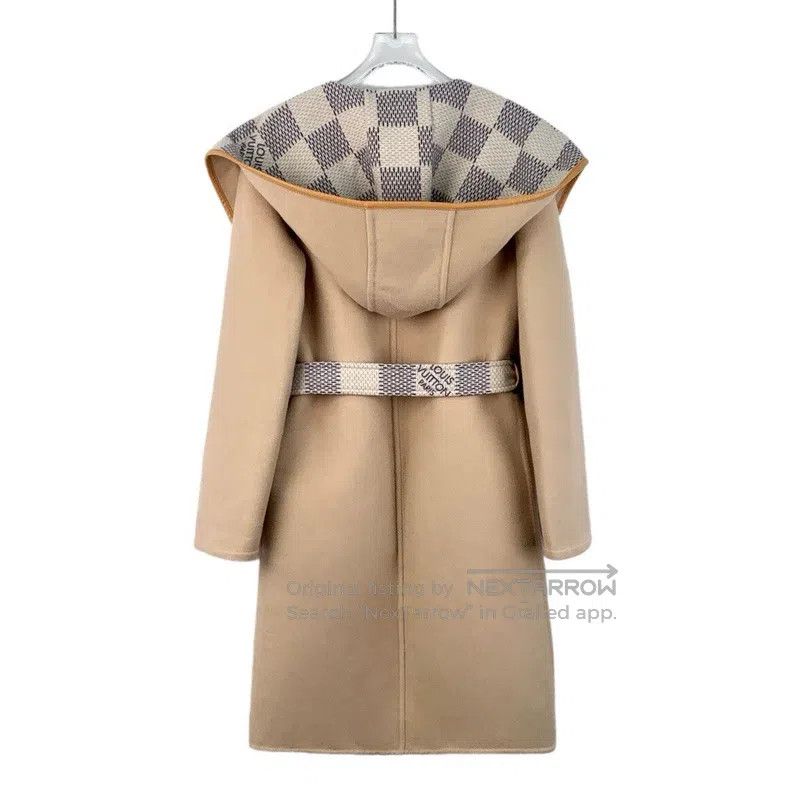 Louis Vuitton Louis Vuitton 22 Colorblock Checkerboard Sheepwool Hooded Size XXS / US 00 / IT 34 - 6 Thumbnail