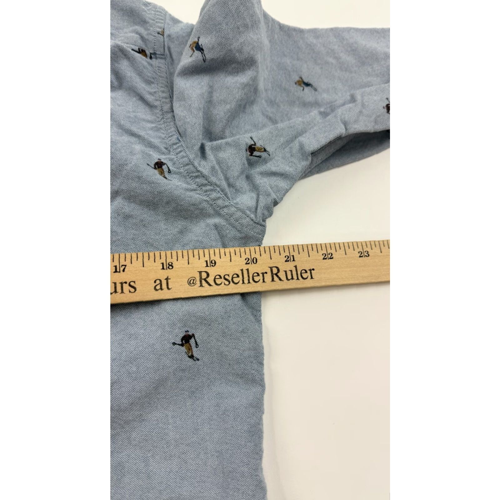 J.Crew J.CREW Slim Fit Button-Up Shirt Mens Medium Blue All Over Print Casual Long Sleeve Collared Size US M / EU 48-50 / 2 - 8 Thumbnail