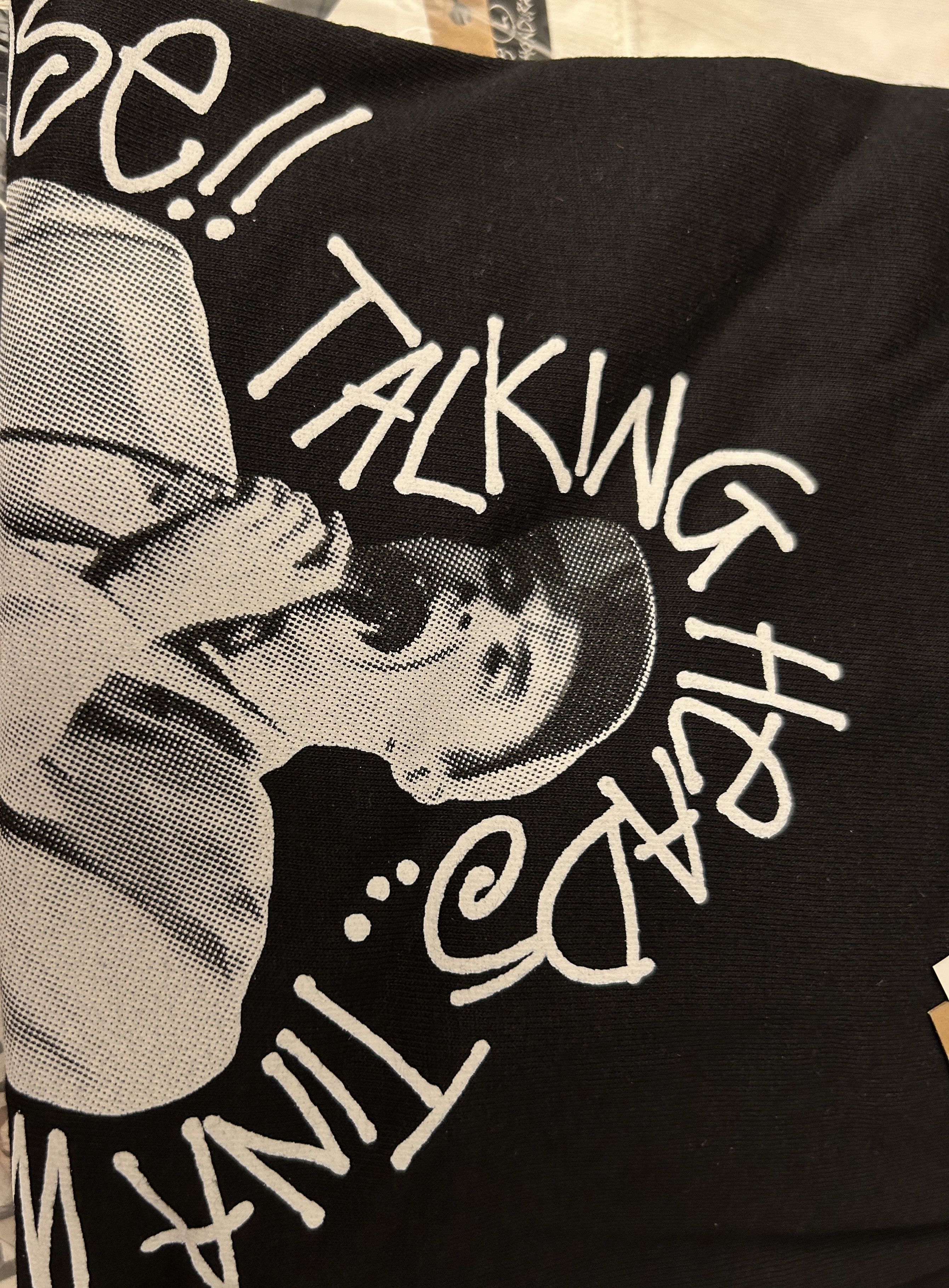 Stussy Talking Heads Crosseyed & Painless Tee stop making sense