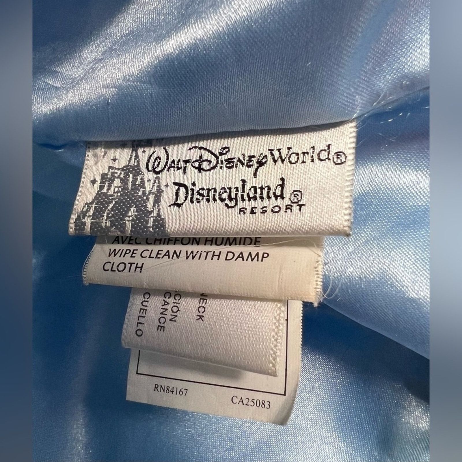Disney Walt Disney World Disneyland Resort Vinyl Comic Tote Handbag Size ONE SIZE - 3 Thumbnail