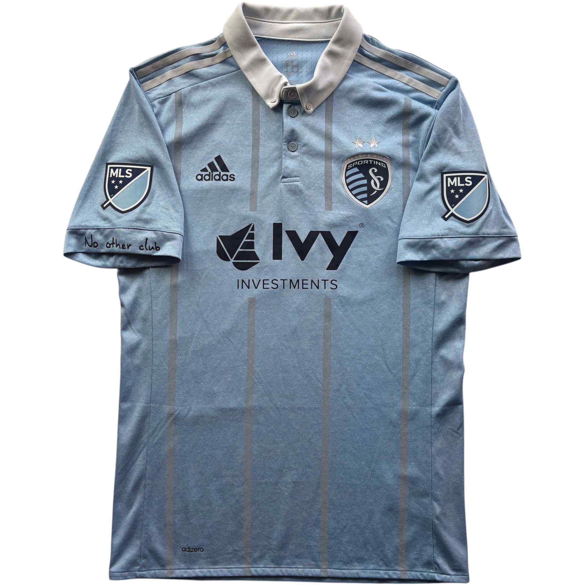 Adidas MATCH WORN Sporting Kansas City 2018 Russell football jersey Size US M / EU 48-50 / 2 - 2 Thumbnail