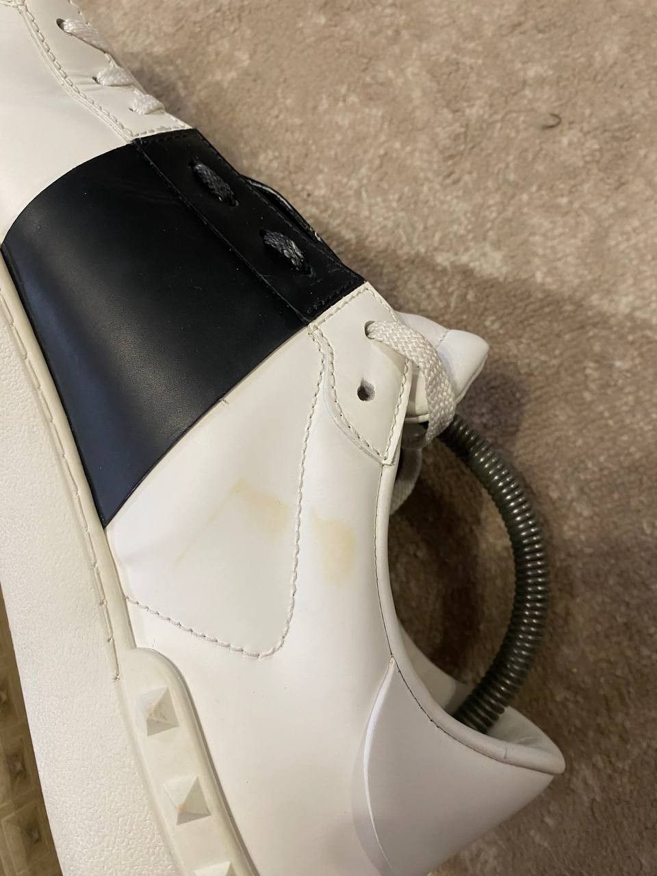 Gianni Valentino Valentino Garavani VLTN Star Open low Top Trainers Size US 11 / EU 44 - 13 Thumbnail