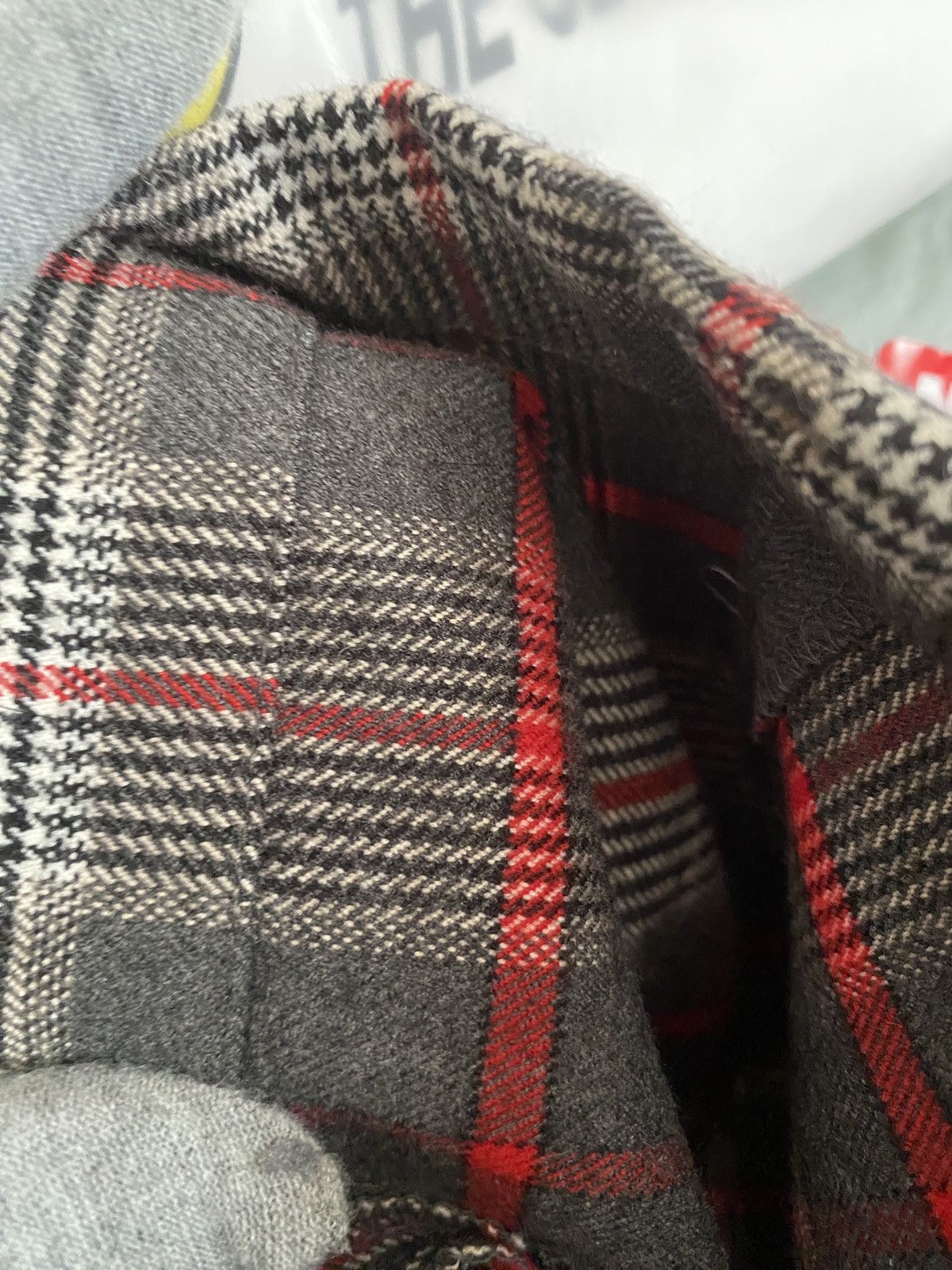 Japanese Brand Zishen Sports Plaid Multicolor like Burberry Checkered Size US 35 - 4 Thumbnail