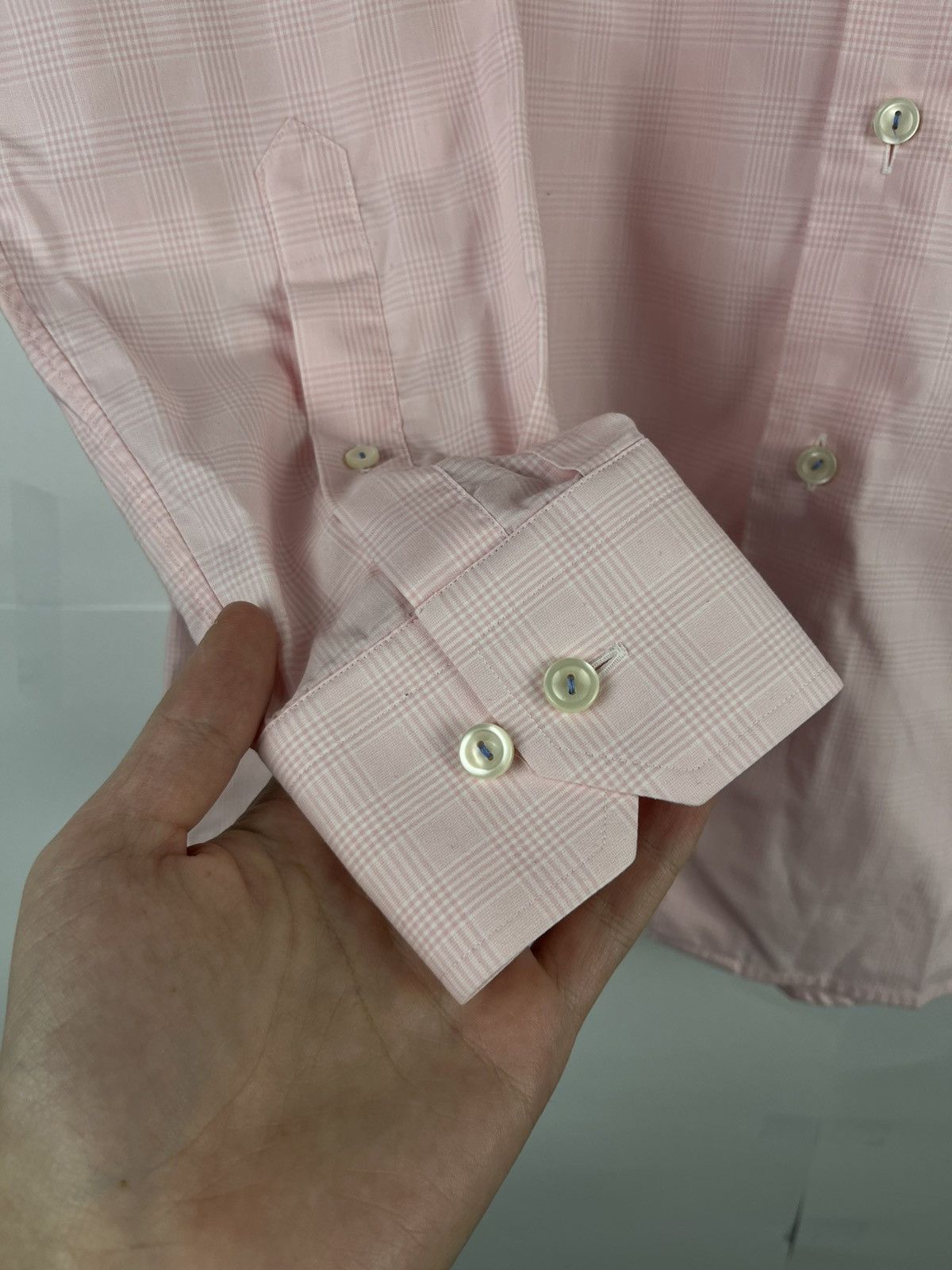 Eton Eton Luxury Plaid Cotton Long Sleeve Shirt Button Up Size US L / EU 52-54 / 3 - 5 Thumbnail