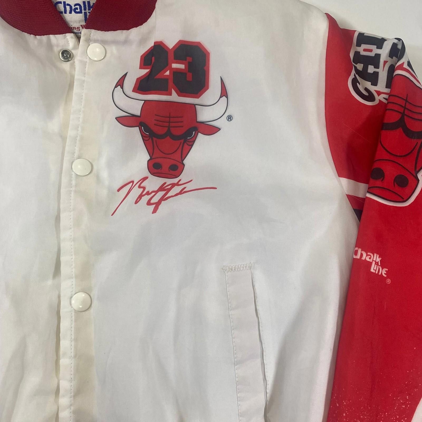 Chalk Line 90s Chalk Line Michael Jordan Bulls Fanimation Jacket Size US XS / EU 42 / 0 - 2 Thumbnail
