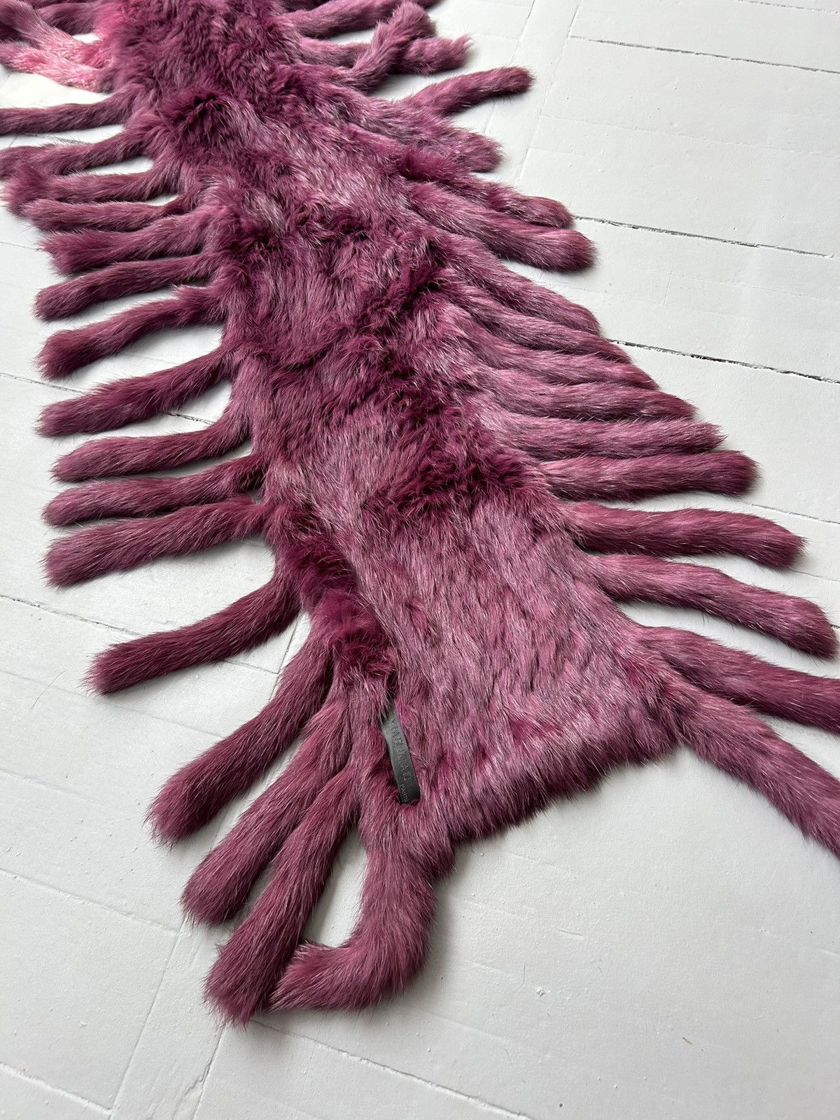 Japanese Brand Liu Xiao Qiao Paris fur scarf Size ONE SIZE - 2 Thumbnail