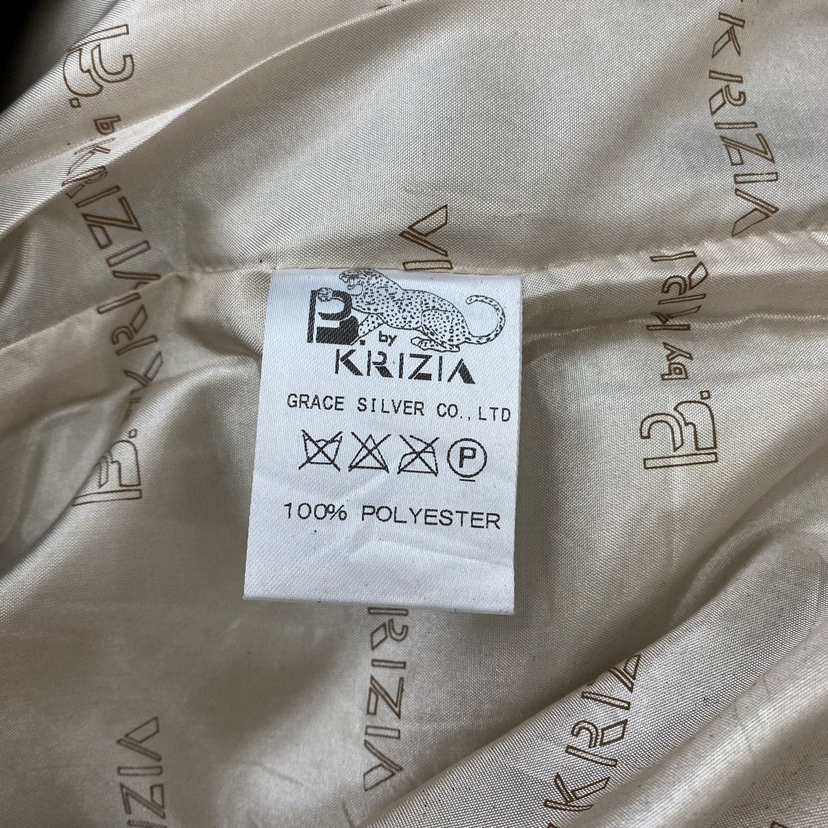 Other B Of KRIZIA Italian Designer Quilted Snap Button Bomber Size US M / EU 48-50 / 2 - 8 Thumbnail