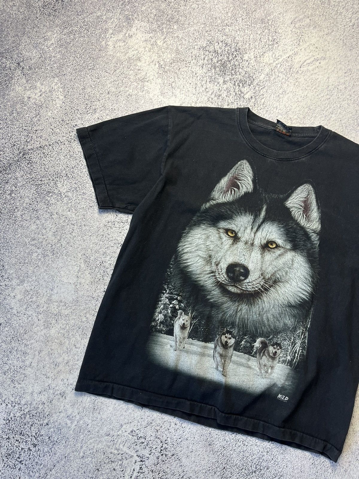 Vintage Vintage Wolf streetwear animal tee size L Size US L / EU 52-54 / 3 - 2 Thumbnail