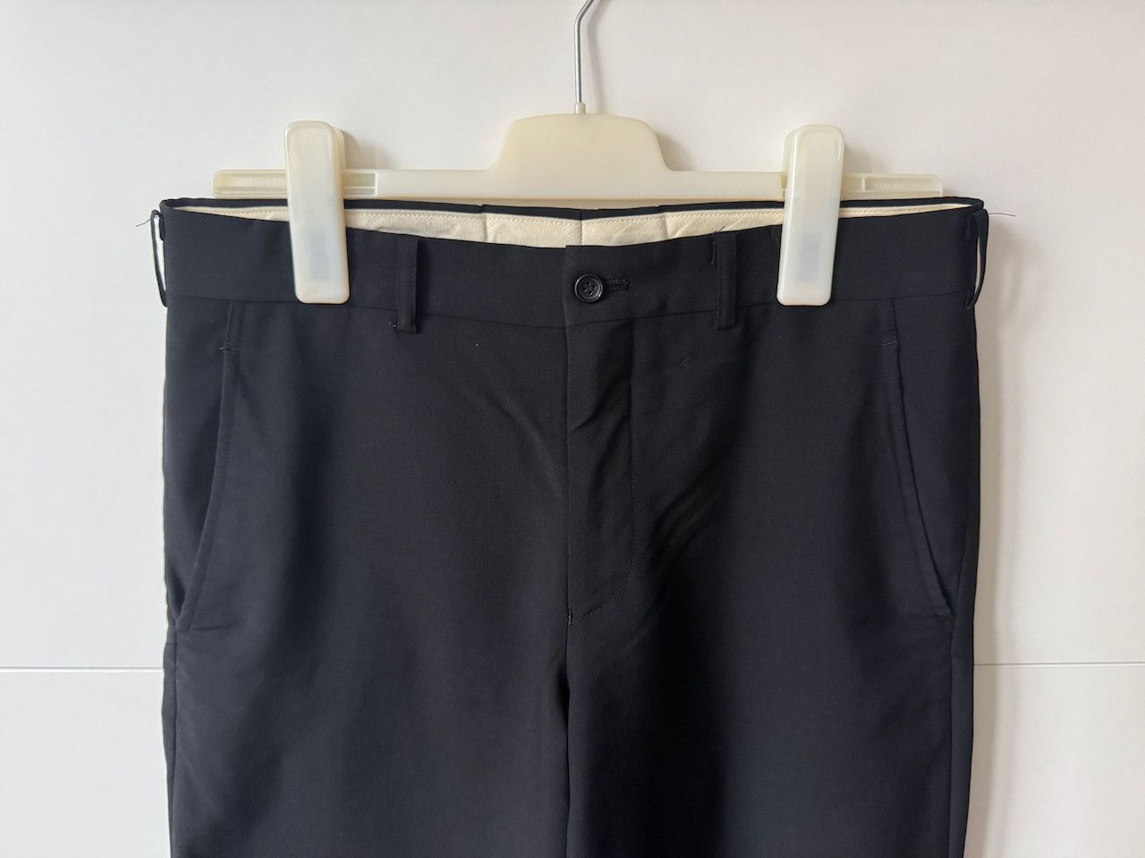 Comme des Garcons Homme [S] Wool Tropical Pant in Black (AD2020) Size US 30 / EU 46 - 5 Thumbnail