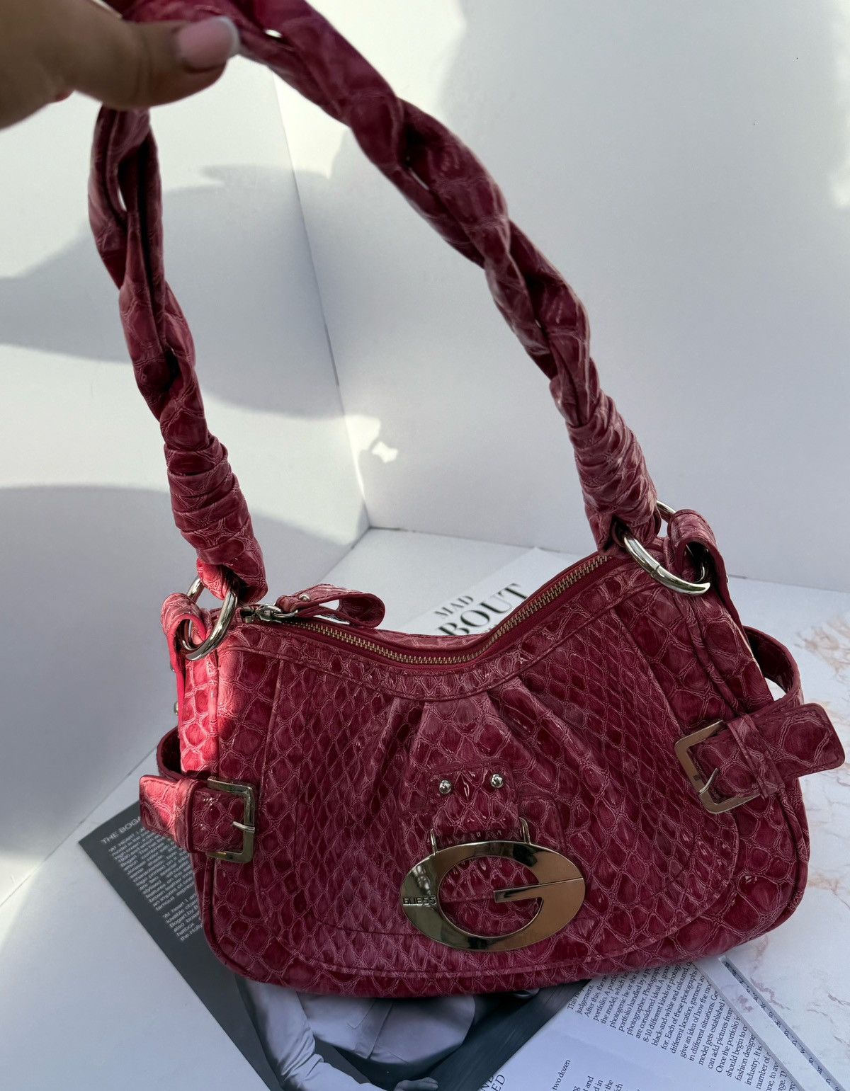 Guess Pink vintage Guess bag Size ONE SIZE - 17 Thumbnail