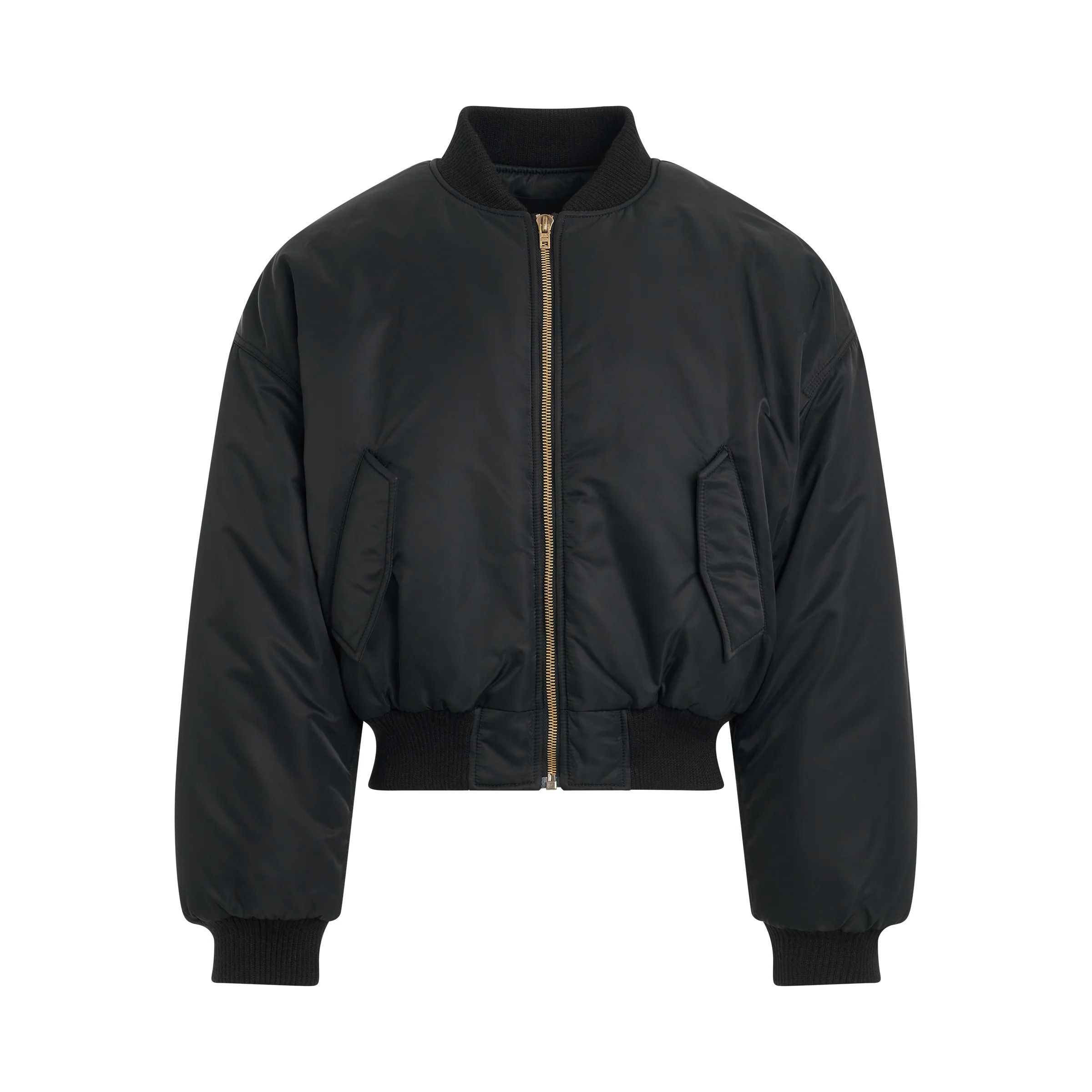 WE11DONE o1mris0824 Puff Bomber jacket in Black Size US S / EU 44-46 / 1 - 1 Thumbnail