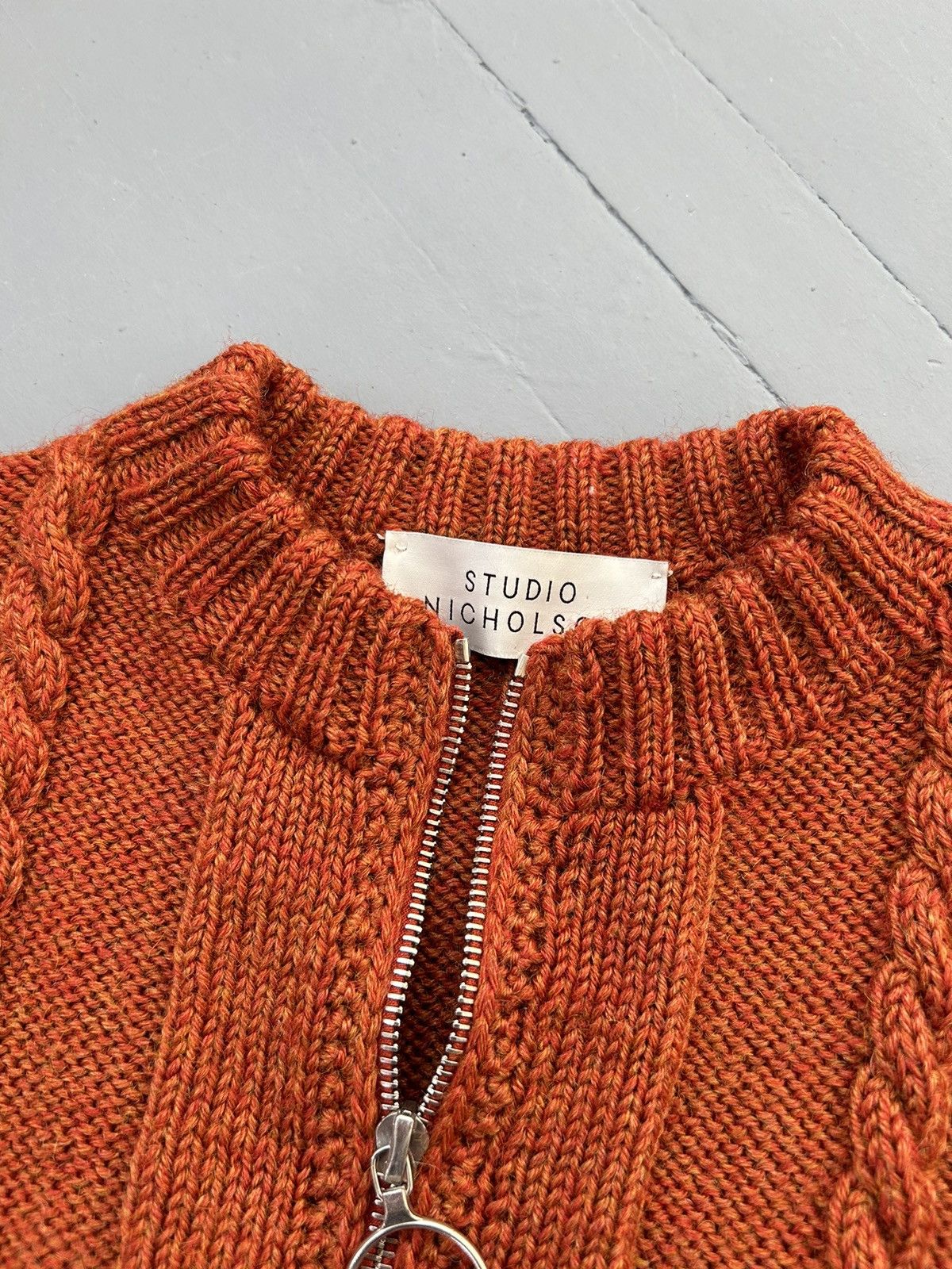 Studio Nicholson Studio Nicholson knitted zip cardigan Size US S / EU 44-46 / 1 - 4 Thumbnail