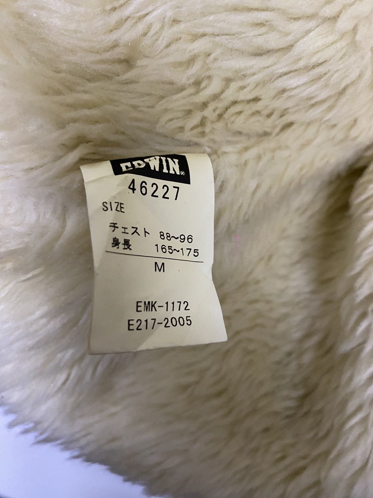 Edwin Edwin Corduroy Sherpa Trucker Jacket Faux Fur Collar Lining Size US M / EU 48-50 / 2 - 12 Thumbnail