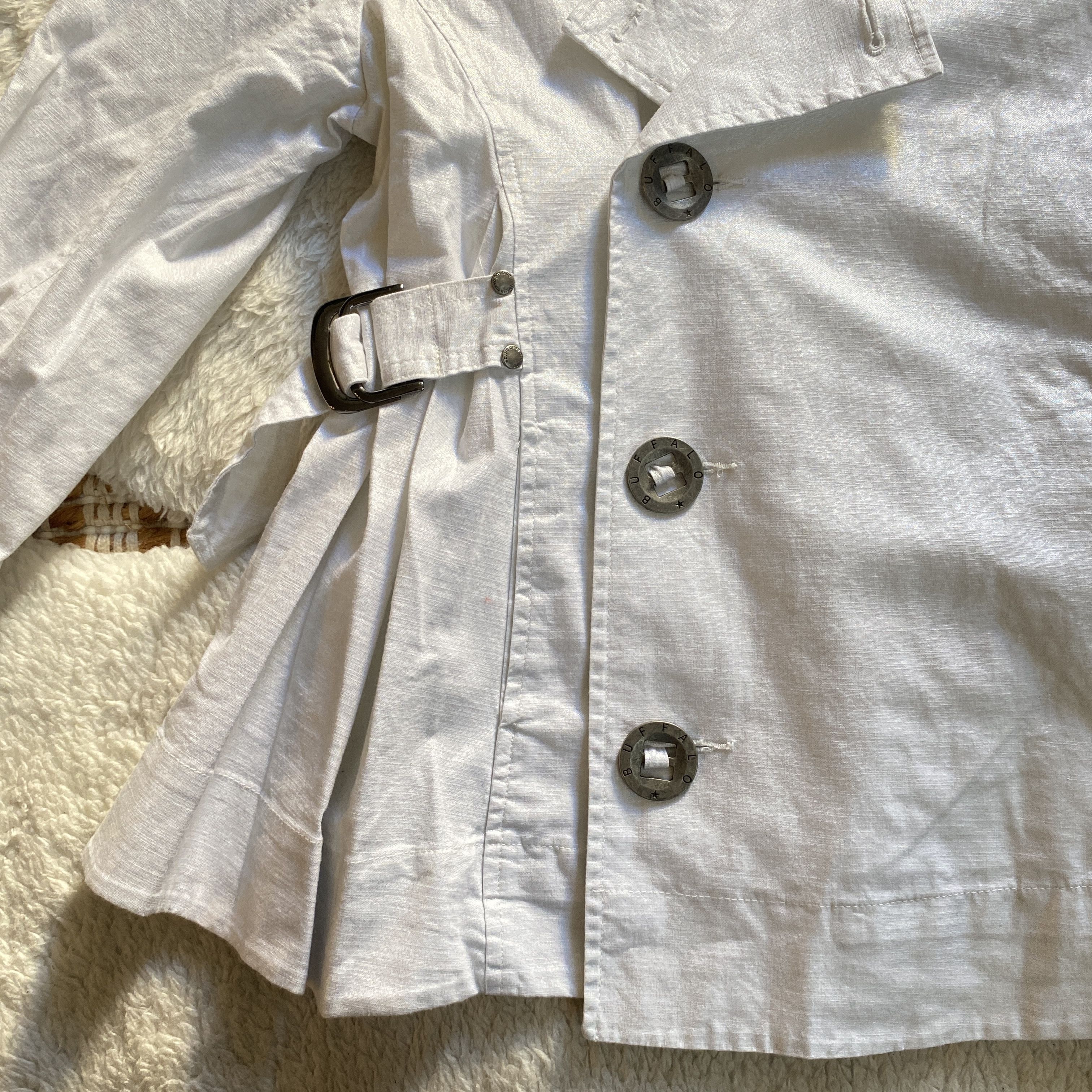 Buffalo David Bitton Buffalo David Bitton White Blazer Jacket Women’s Size M / US 6-8 / IT 42-44 - 13 Thumbnail