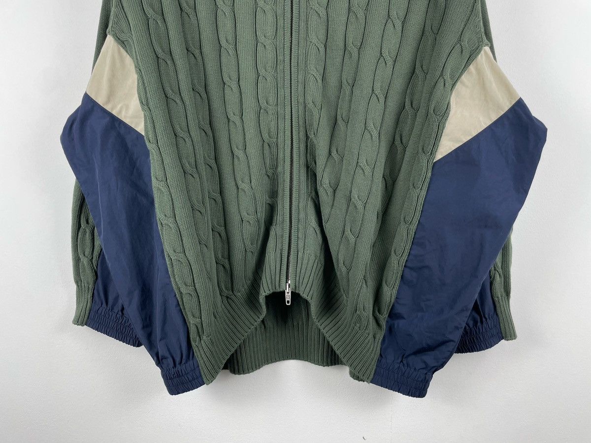 Balenciaga Balenciaga 26SS Patched Zip-Up Sweater Size US XS / EU 42 / 0 - 8 Thumbnail