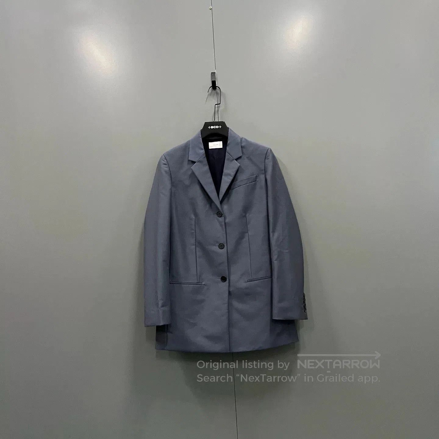 The Row THE ROW Gray Blue Casual Blazer. Size US S / EU 44-46 / 1 - 1 Thumbnail