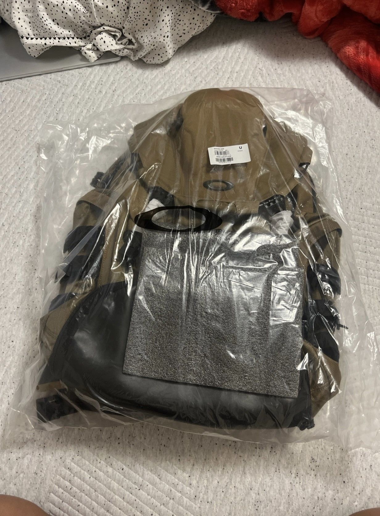 image of Oakley Kitchen Sink Backpack in Beige, Men's