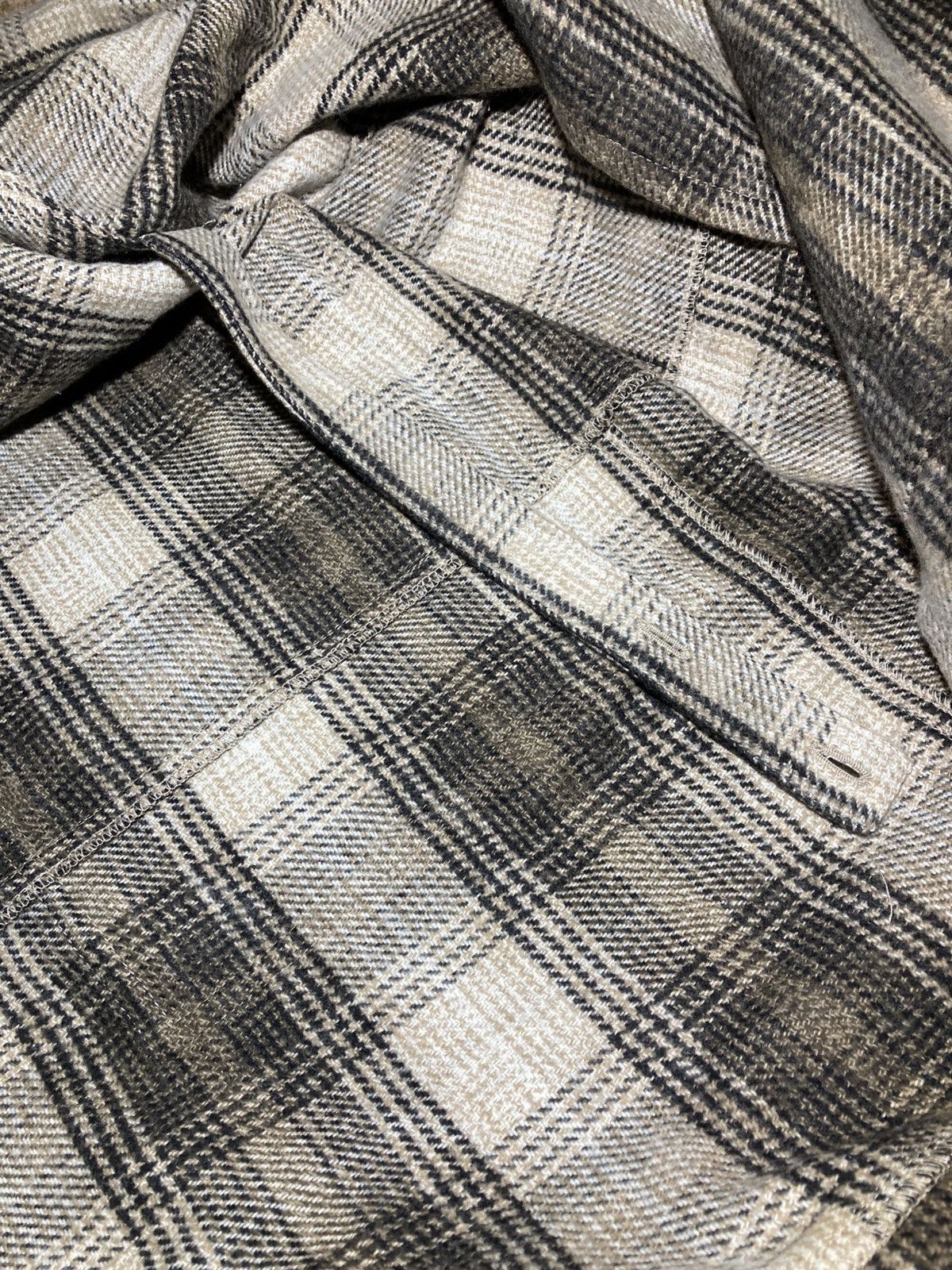 Martine Rose AW24 Martine Rose Blanket Wrap Shirt Flannel Military 2024 Size US M / EU 48-50 / 2 - 11 Thumbnail