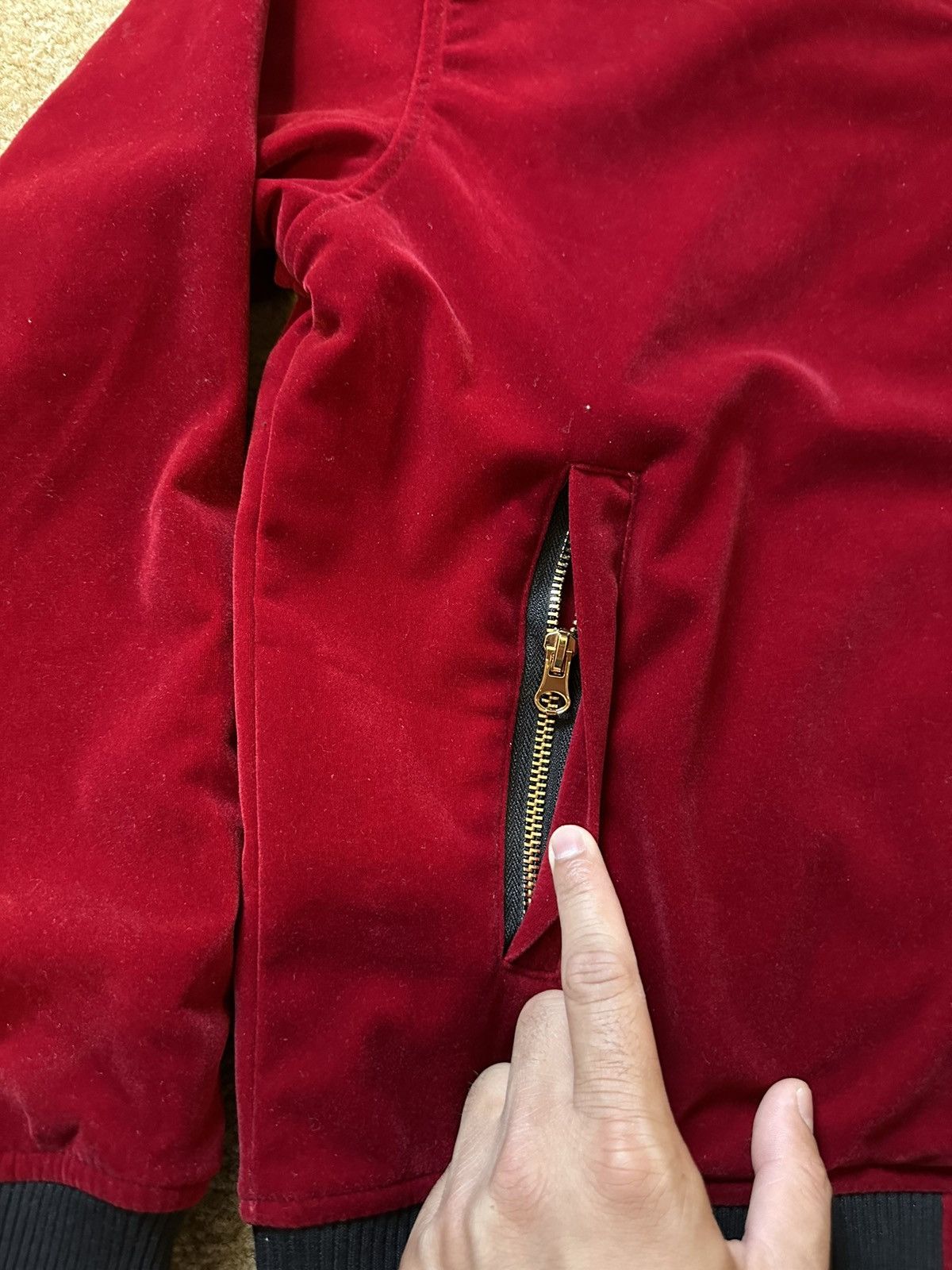 Other Timeless Piece Custom Reversible Bomber jacket Red Size US L / EU 52-54 / 3 - 2 Thumbnail