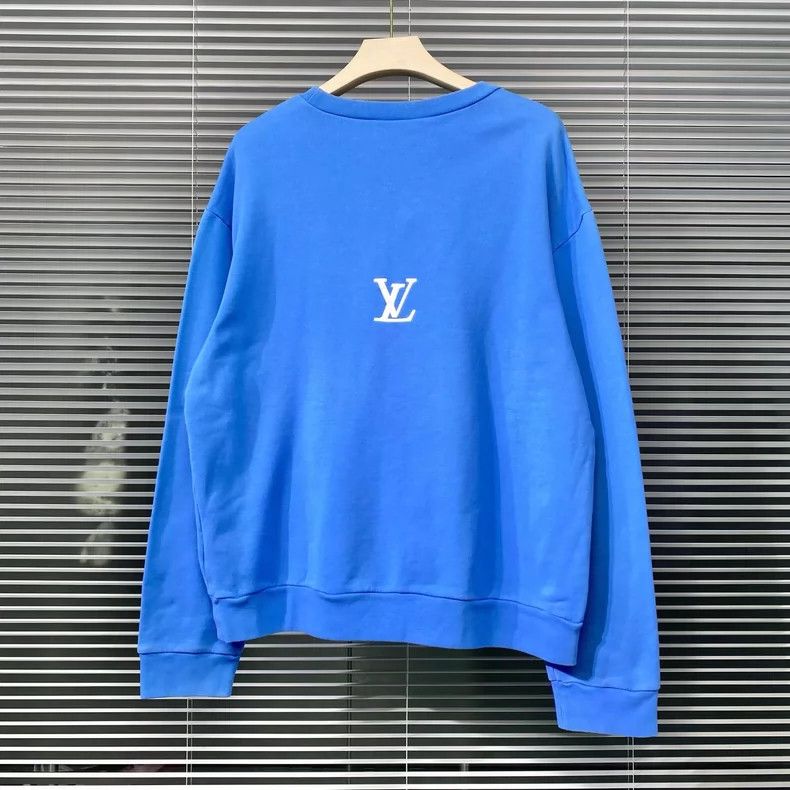 Louis Vuitton LOUIS VUITTON Lightning letter print logo tagline long slee Size US XXL / EU 58 / 5 - 2 Thumbnail