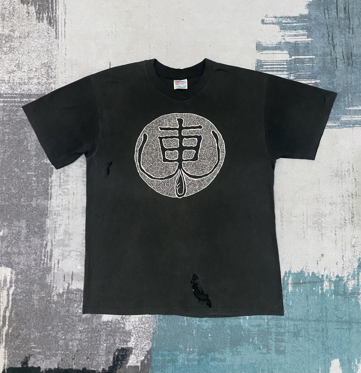 Vintage Vintage Distressed Dry Root Tee Size US L / EU 52-54 / 3 - 1 Thumbnail
