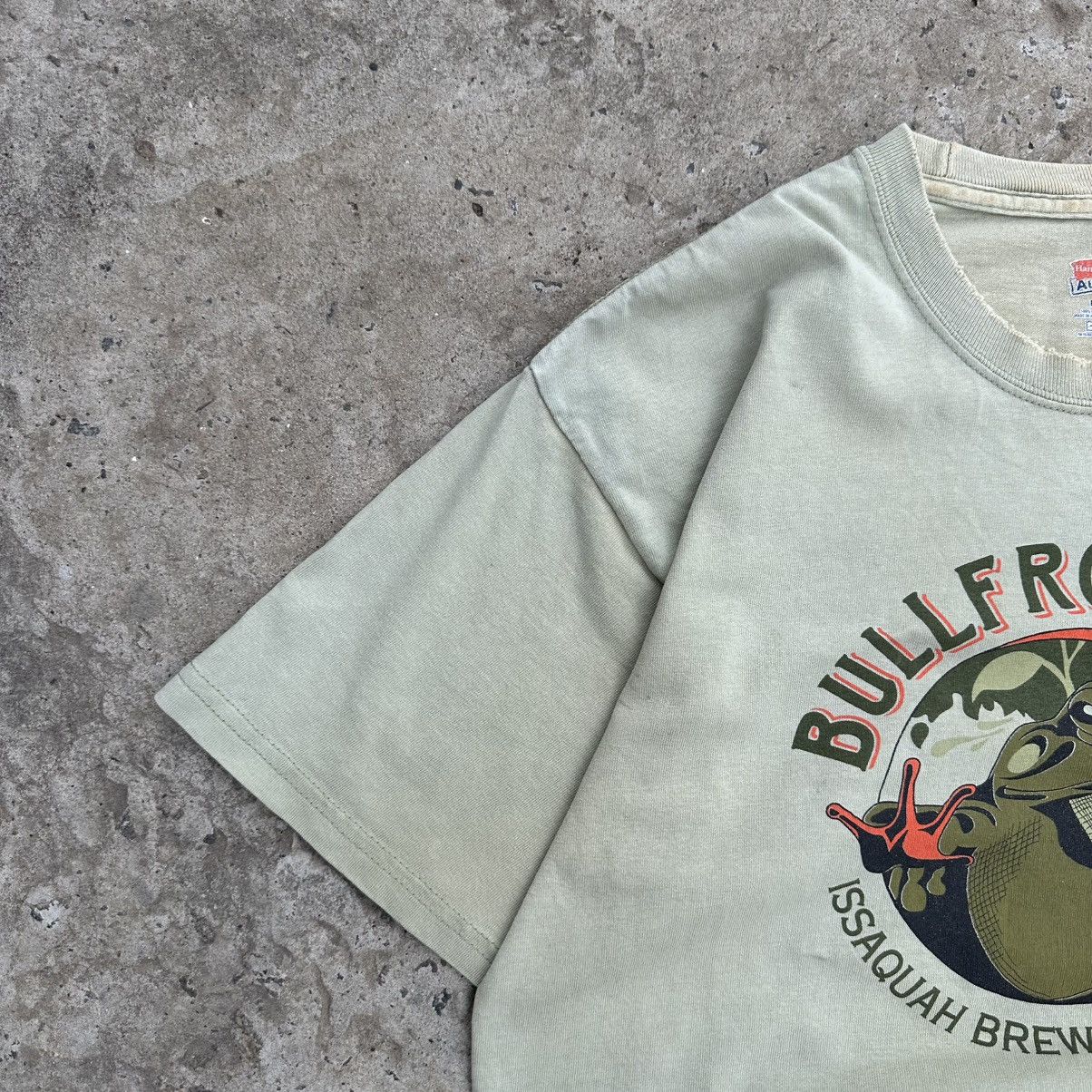 Hanes Vintage Bullfrog Ales Issaquah Brewing Company T-shirts Size US M / EU 48-50 / 2 - 3 Thumbnail