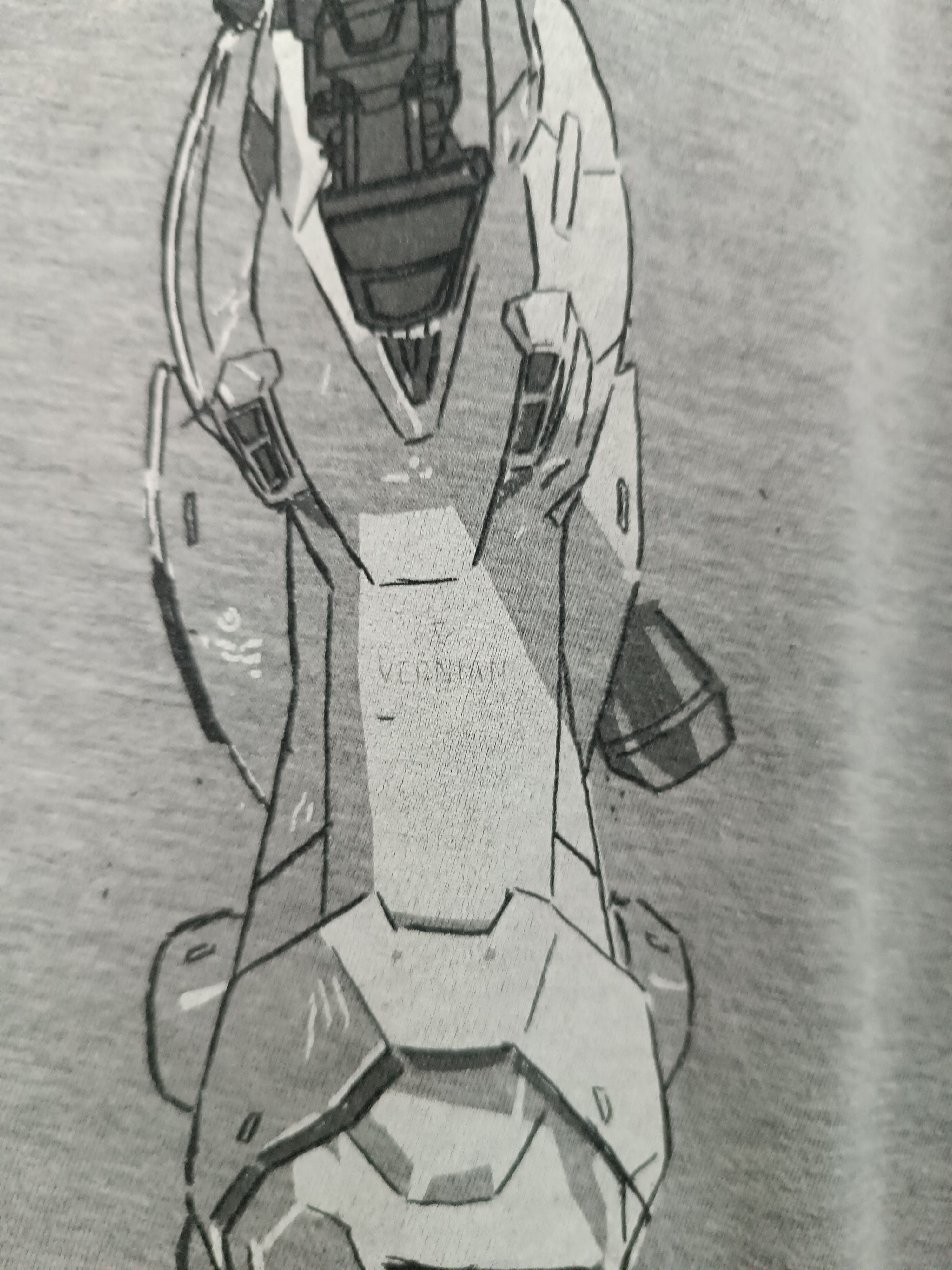 Vintage VINTAGE ZERO FRAME GUNDAM ROBOT TEE MECHA EVANGELION Size US M / EU 48-50 / 2 - 12 Thumbnail