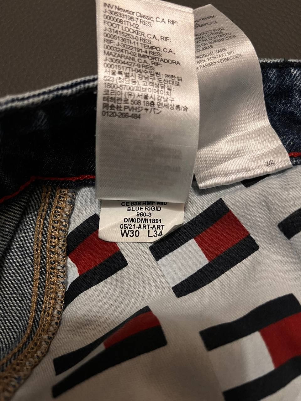 Tommy Hilfiger × Vintage Tommy Hilfiger Vintage Jeans Mens 30 x 34 Baggy Skater Y2K Size US 32 / EU 48 - 4 Thumbnail