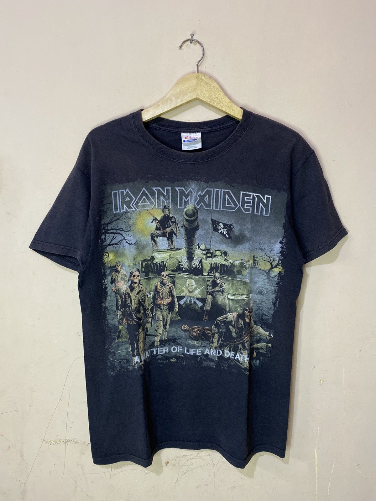 Band Tees 00s Iron Maiden “A Matter Life And Death” Album Tshirt Size US M / EU 48-50 / 2 - 1 Thumbnail