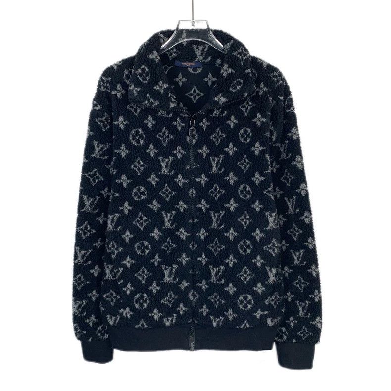 Louis Vuitton Louis Vuitton Black stand-up collar teddy jacket Size US XS / EU 42 / 0 - 1 Thumbnail