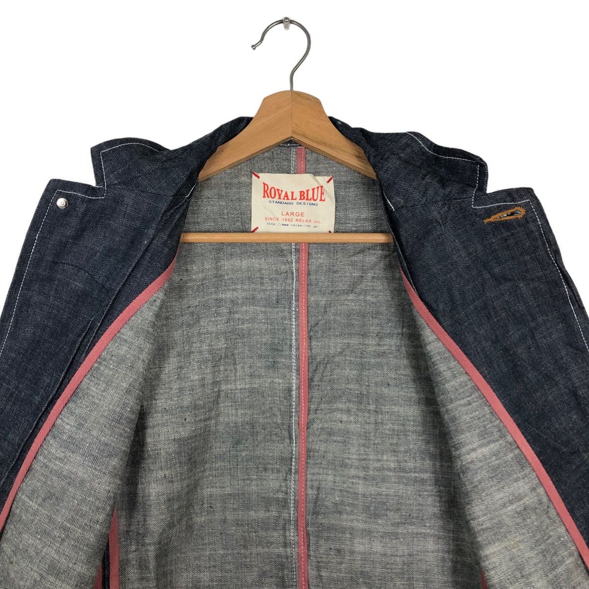 Japanese Brand 🔥80’s Royal Blue Toyo Enterprise Denim Work Jacket Size US L / EU 52-54 / 3 - 11 Thumbnail