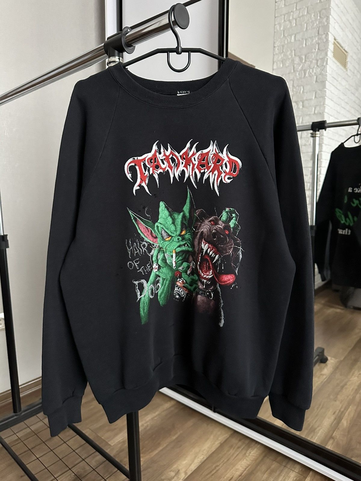 Band Tees Tankard Hair Of The Dog Vintage Rock Band Sweatshirt 90s Size US L / EU 52-54 / 3 - 1 Thumbnail