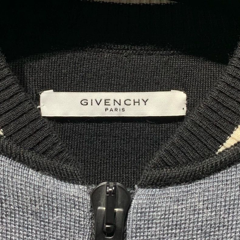 Givenchy Givenchy Wool Lightning Bolt Embroidered Baseball Jacket 25 Size US S / EU 44-46 / 1 - 2 Thumbnail